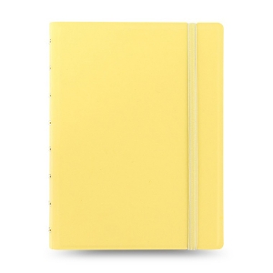 Imagem de BLOCO NOTAS FILOFAX CLASSIC RECARREGÁVEL A5 AMARELO PASTEL (115061)