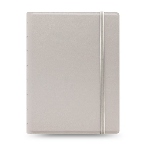 Imagem de BLOCO NOTAS FILOFAX CLASSIC RECARREGÁVEL A5 CINZA PASTEL (115107)