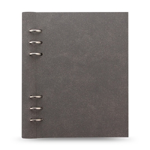 Imagem de BLOCO NOTAS FILOFAX CLIPBOOK ARQUITEXTURE A5 CINZA ESCURO (145008)