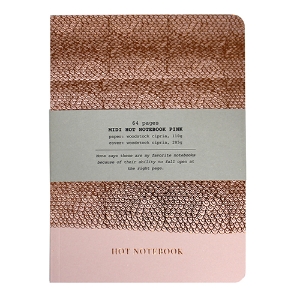 Picture of BLOCO DE NOTAS PAPETTE MIDI HOT COPPER A5 ROSA