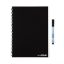 Imagem de KIT CADERNO INFINITEBOOK CLASSIC A4 PRETO 20FOLHAS LISO