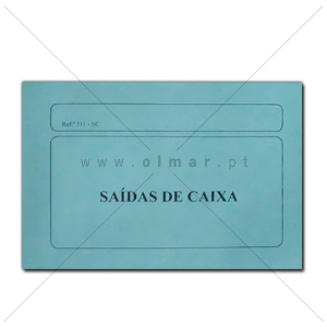 Imagem de LIVRO SAIDAS DE CAIXA A6 100F C/COPIA 100X100 (50916)