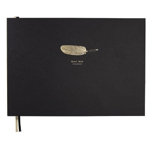 Imagem de LIVRO DE HONRA PAPETTE BOOX A4 50F COLADO PRETO PLUMA