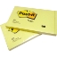 Imagem de BLOCO DE NOTAS ADERENTES POST-IT 76X127 655 AMARELO 100FOLHAS