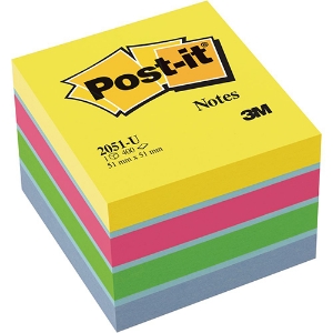 Imagem de CUBO BLOCO DE NOTAS ADERENTES POST-IT 51X51 2051-U (400FLS)