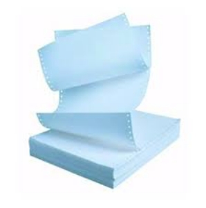 Imagem de PAPEL CONTINUO 6X9.5 1VIA BRANCO LISO (CX.4000F)