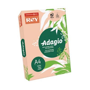Imagem de RESMA PAPEL COLORIDO A4 80GR ADAGIO INTENSO PÊSSEGO (55)