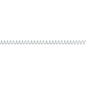 Picture of ARGOLA ESPIRAL METAL 5.1 10MM BRANCA FEGOL 153-10M