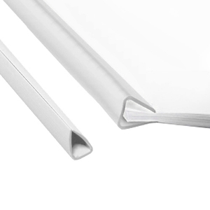Picture of BAGUETE DE PLASTICO A4 10MM BRANCA