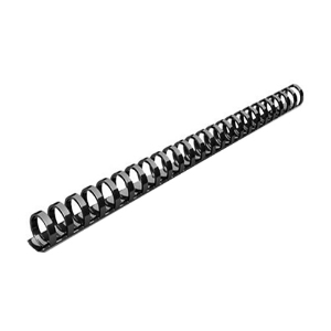 Imagem de ARG. ESPIRAL PLASTICO 22MM PRETA
