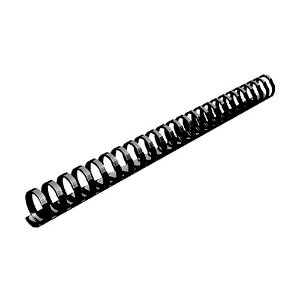 Picture of ARG. ESPIRAL PLASTICO 28MM PRETA