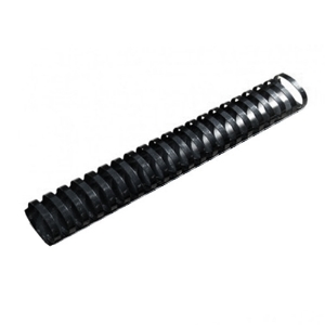 Imagem de ARG. ESPIRAL PLASTICO 45MM PRETA OVAL