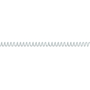 Picture of ARGOLA ESPIRAL METAL 5.1 12MM BRANCA FEGOL 153-12M