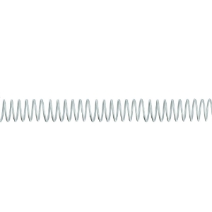 Imagem de ARGOLA ESPIRAL METAL 5.1 20MM BRANCA FEGOL 153-20M