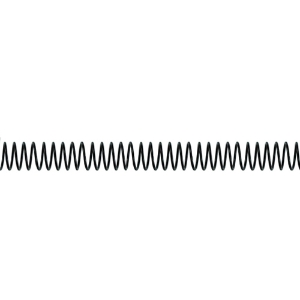 Imagem de ARGOLA ESPIRAL METAL 5.1 20MM PRETA FEGOL 153-20M
