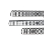 Imagem de ARGOLA ESPIRAL METAL 5.1 34MM PRETA FELLOWES ESP034