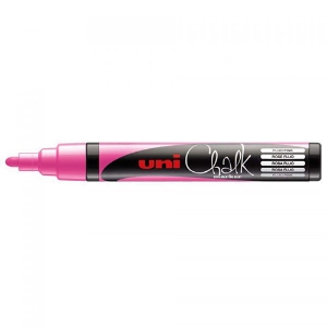 Imagem de MARCADOR GIZ LÍQUIDO UNI CHALK PWE-5M ROSA