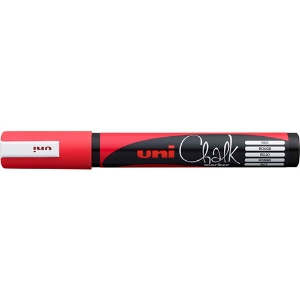 Imagem de MARCADOR GIZ LÍQUIDO UNI CHALK PWE-5M VERMELHO