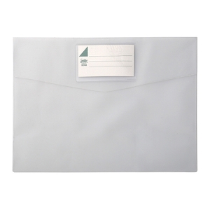 Imagem de BOLSA ARQ. TIPO ENV. A4 C/VISOR ROMA 246.10 BRANCA