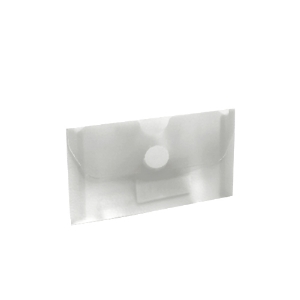 Imagem de BOLSA ARQUIVO PARA CARTÕES 105X65MM COM VELCRO FEGOL E108 TRANSPARENTE