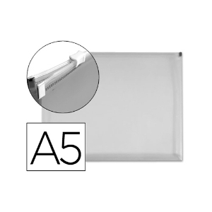 Imagem de BOLSA ARQUIVO ZIPPER FOLDER A5 TRANSPARENTE´