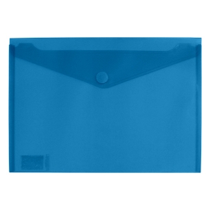 Imagem de BOLSA TIPO ENVELOPE A4 COM VELCRO FEGOL E106 AZUL