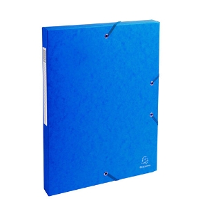 Imagem de CAIXA PROJECTOS A4 L25 EXACOMPTA NATURE AZUL (50302E)