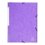 Imagem de CAPA COM 3 ABAS E ELÁSTICOS A4 CLA 425GR EXACOMPTA VIOLETA (17115E)