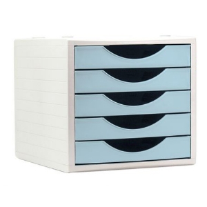 Imagem de DISTRIBUIDOR 5 GAVETAS ARCHIVO2000 4005PS.AZ.PS AZUL PASTEL