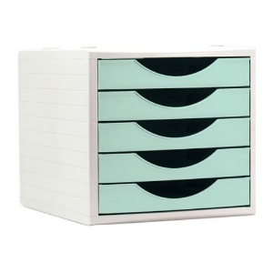 Imagem de DISTRIBUIDOR 5 GAVETAS ARCHIVO2000 4005PS.VE.PS VERDE PASTEL