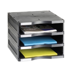Imagem de DISTRIBUIDOR 3 PRATELEIRAS ARCHIVO2000 6513NE PRETO