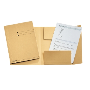 Imagem de DOSSIER ESSELTE A4 CLA 275GR C/3 ABAS CREME (1033304)