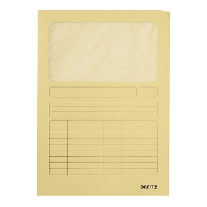Picture of DOSSIER PROTOCOLO A4 CLA 140GR LEITZ 39500015 AMARELO
