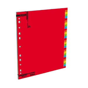 Imagem de SEPARADOR CARTOLINA A4 31 POSIÇOES PAJORY NUMERADO