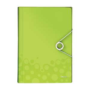 Picture of PASTA ACORDEAO LEITZ WOW 45890154 C/6 SEP. PP VERDE
