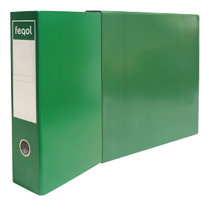 Picture of PASTA ARQUIVO COM CAIXA A4 FEGOL 300/80 VERDE