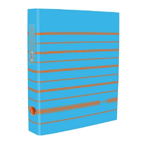 Picture of PASTA ARQUIVO A4 FEGOL NEO:STYLE L40 018224 RISCAS AZUL CYAN