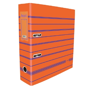 Imagem de PASTA ARQUIVO A4 FEGOL NEO:STYLE L80 018228 RISCAS LARANJA