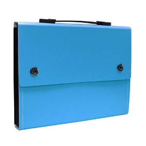 Imagem de MALA PORTFOLIO C/12DIV. FEGOL RE:STYLE 073161 AZUL CYAN