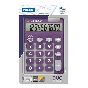 Imagem de CALCULADORA DE SECRETÁRIA MILAN DUO LILÁS 150610TDPRBL