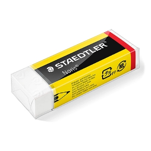 Imagem de BORRACHA STAEDTLER NORIS 120 ANOS 526 N20 BRANCA