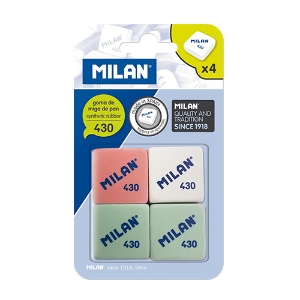 Picture of BLISTER 4 BORRACHAS MIOLO DE PAO MILAN 430 (BMM9215)