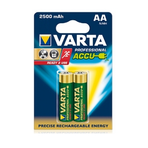Picture of BLISTER 2 PILHAS RECARREGÁVEIS AA HR6 1.2V 2600MAH VARTA (5716)