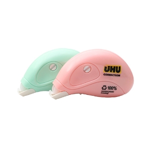 Imagem de FITA CORRECTORA 5MMX6MT UHU MINI ROLLER PASTEL (24/34066)