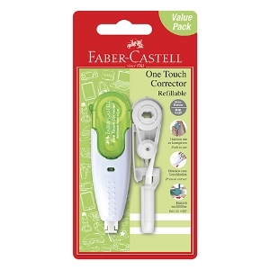 Picture of BLISTER 1 FITA CORRECTORA 5MMX6MT FABER-CASTELL ONE TOUCH
