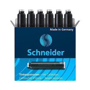 Imagem de CAIXA 6 CARTUCHOS TINTA SCHNEIDER PRETA (6601)