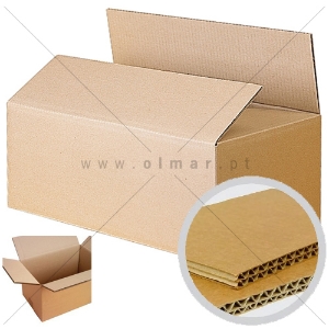 Imagem de CAIXA/TARIFA CARTÃO DUPLO PARA EMBALAGEM 500X500X500MM