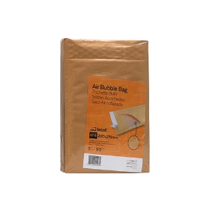 Imagem de SACO ALMOFADADO KRAFT Nº4(D) 200X275MM (BOLHAS DE AR)
