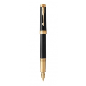 Imagem de CANETA PARKER PREMIER LACA PRETA & OURO GT F (1931409)
