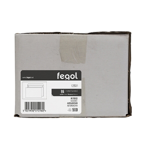 Imagem de ENV. B/6 120X176 BRANCO 90GR ADES. FEGOL 12501 (CX.500UNI)